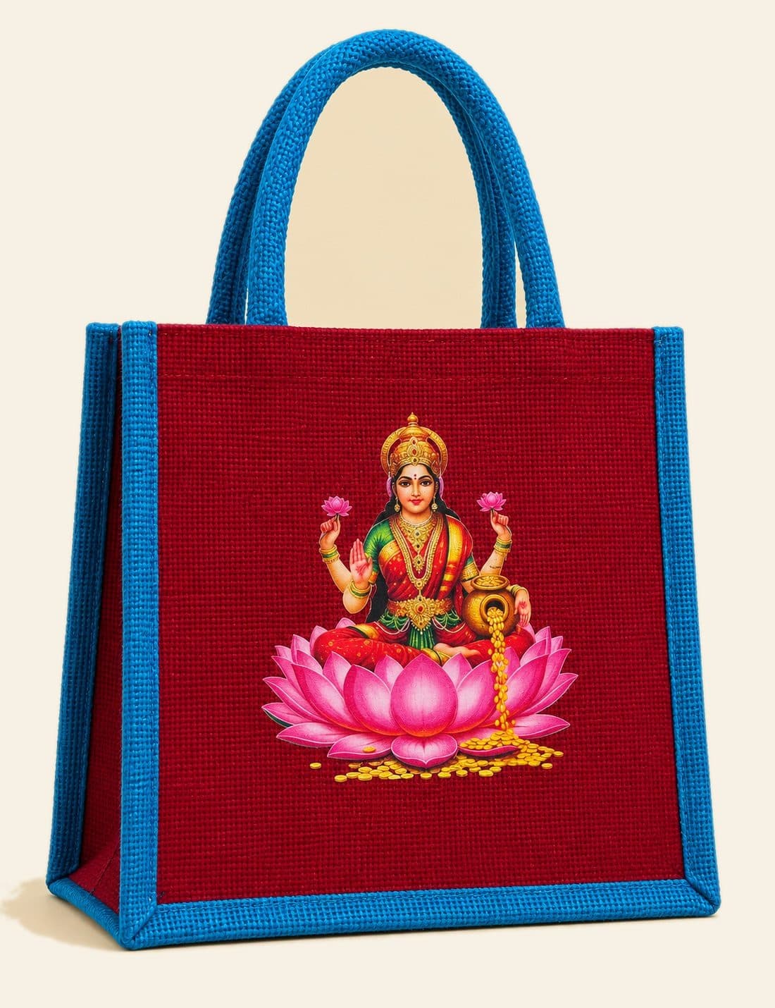Jute Gift Bags — handmade by HuskWorks, custom sizes and branding available